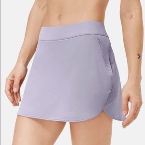 NWOT Earl Grey Exercise Skort Medium